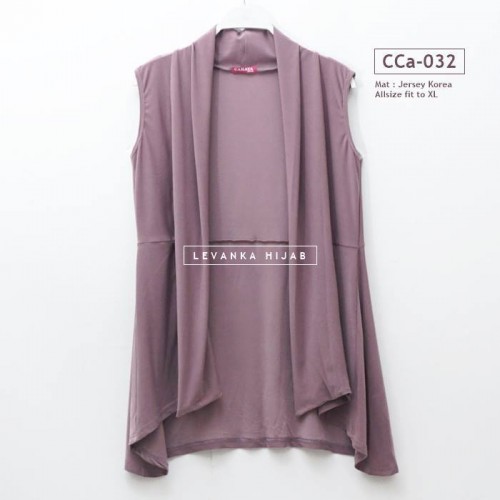 CCa-032 Cardigan Tanpa Lengan